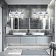 preview thumbnail 112 of 182, 2/3/4-Light Modern Bathroom Crystal Vanity Light Wall Sconces