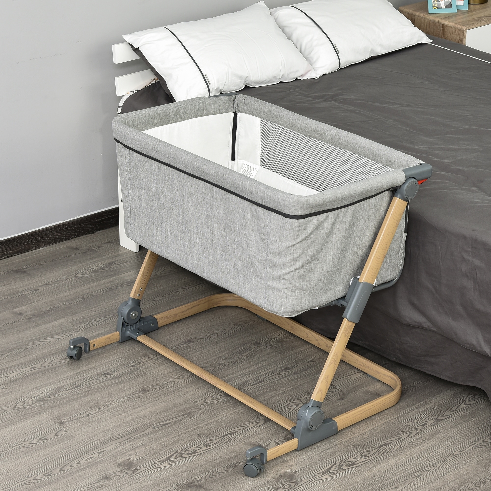 folded crib