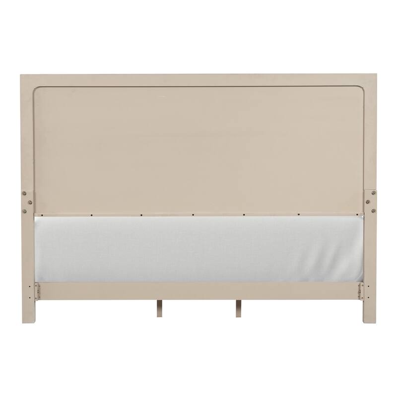 Furniture of America Drayden Light Oak Solid Wood Platform Bed