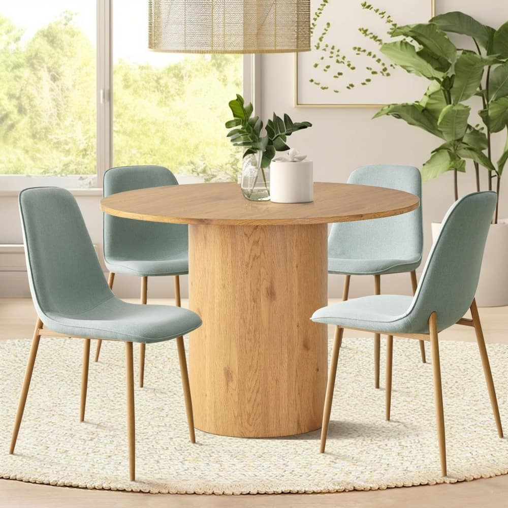 5-Piece Round Dining Table Sets