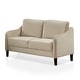 preview thumbnail 6 of 11, Trapper Contemporary Fabric Sloped Arms 2-Piece Sofa Set by Furniture of America