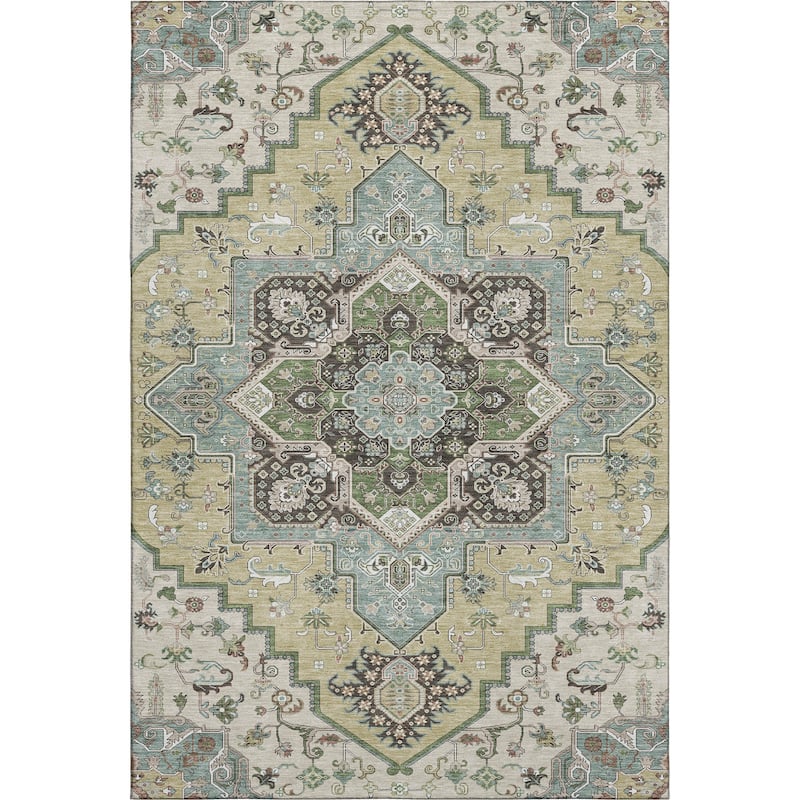 Premium Washable Super Soft Traditional Oriental Mayfield Rug
