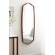 preview thumbnail 9 of 29, Kate and Laurel McLean Oval Wood Framed Mirror