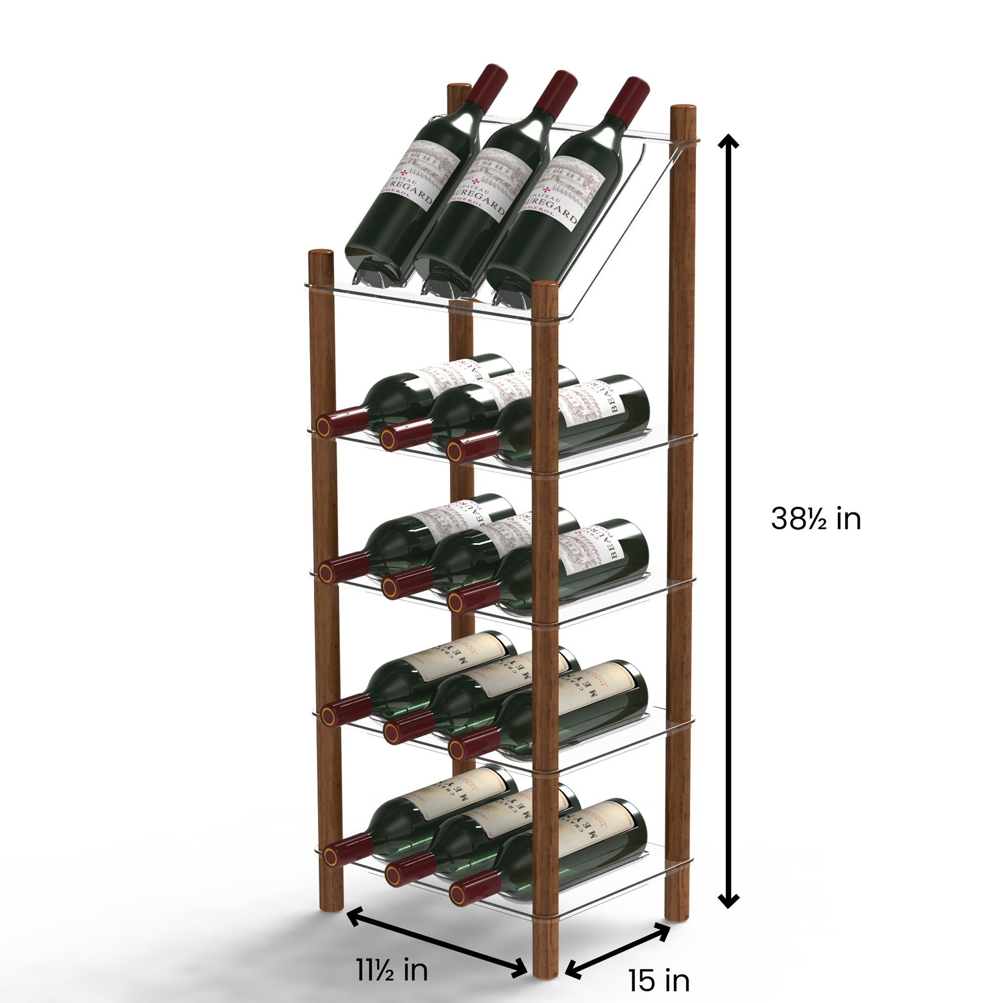 Wine rack shop 15 bottle
