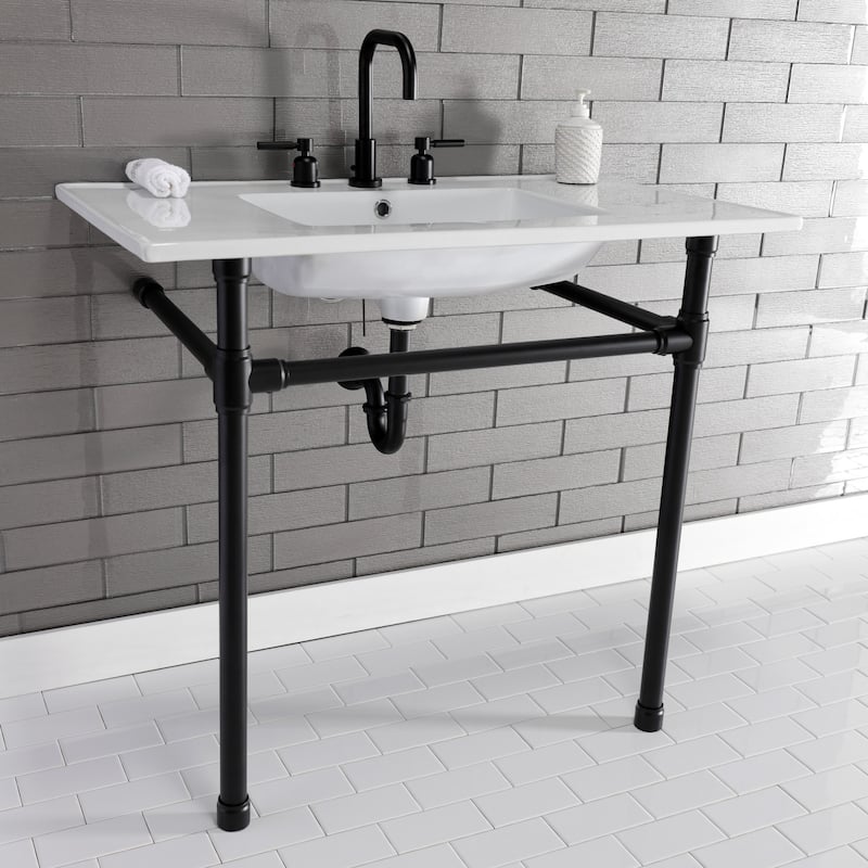 Kingston Brass Concord 8 in. Widespread Bathroom Faucet