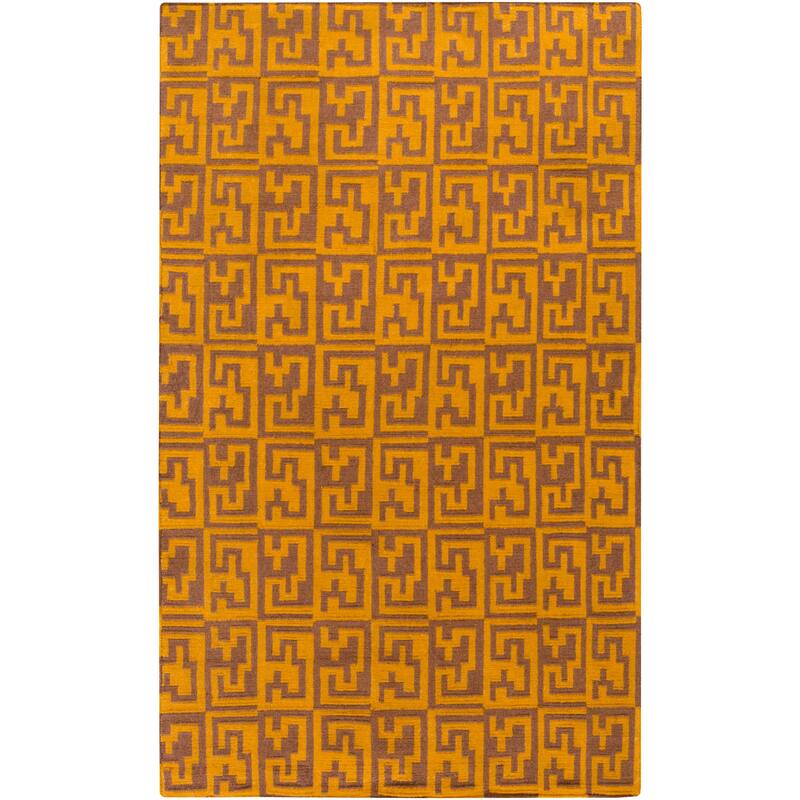 Hand-woven Shreveport Flatweave Wool Area Rug