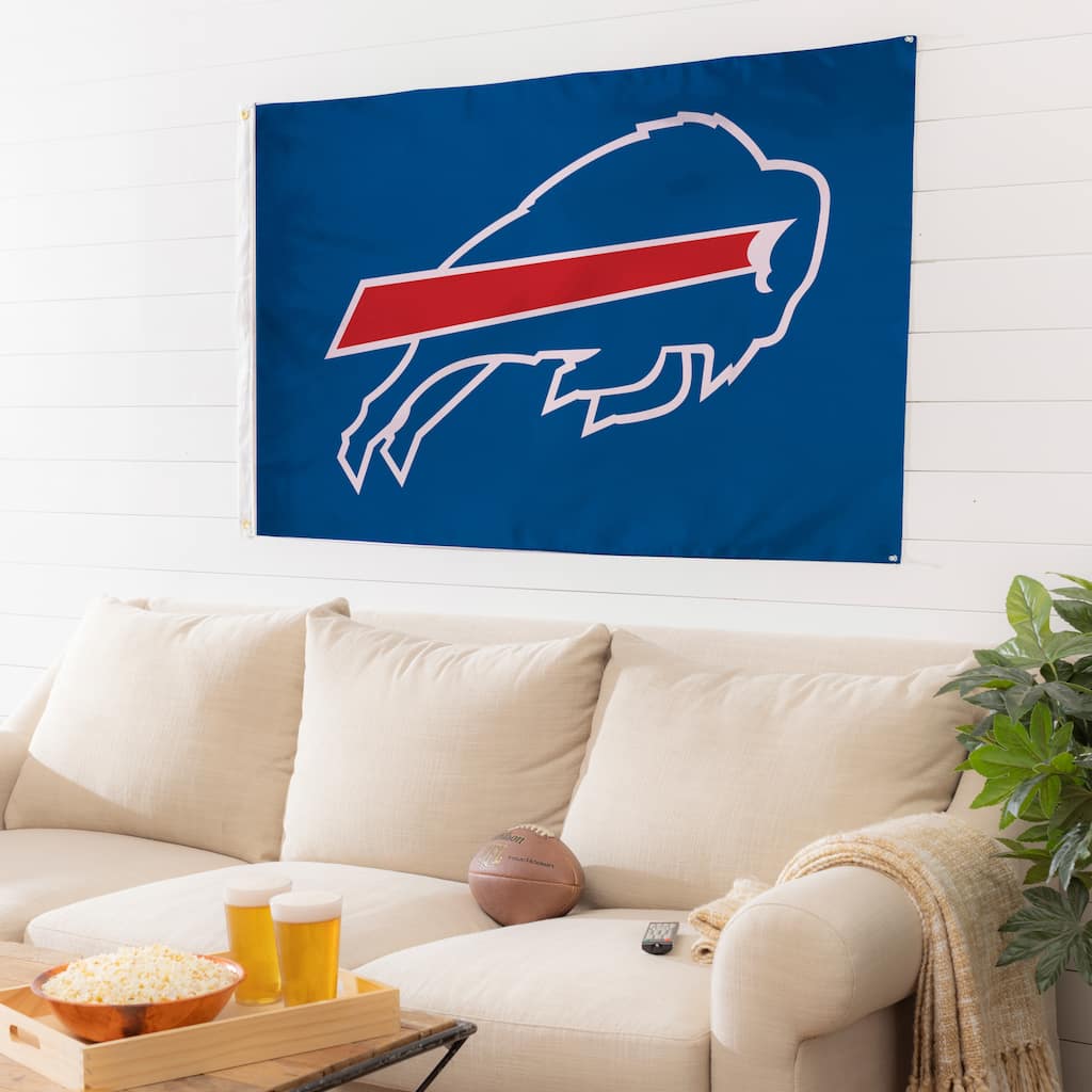 Buffalo Bills Single Sided Flag w/ 2 Grommets, 3'x5'