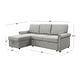 preview thumbnail 11 of 25, Abbyson Hamilton Storage Sofa Bed and Reversible Fabric Sectional