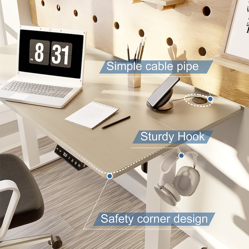 Futzca Electric Height Adjustable Standing Desk
