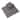 11.8" x 11.8" square wood-plastic composite deck tiles