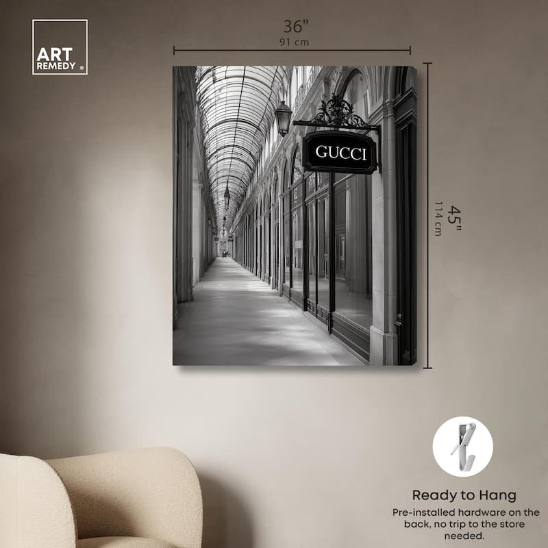 Italian Passage Canvas by Art Remedy, Gallery Wrapped