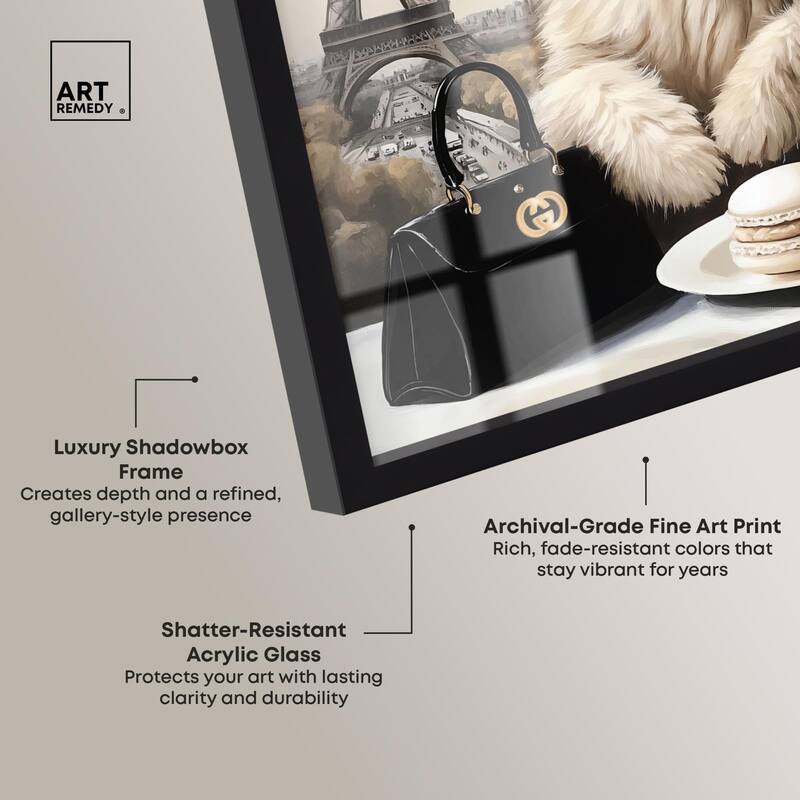 Cat in Paris Treats Shadowbox by Art Remedy