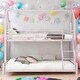 preview thumbnail 14 of 38, 2 IN 1 Twin over Full Metal House Bunk Bed With Sturdy Frame