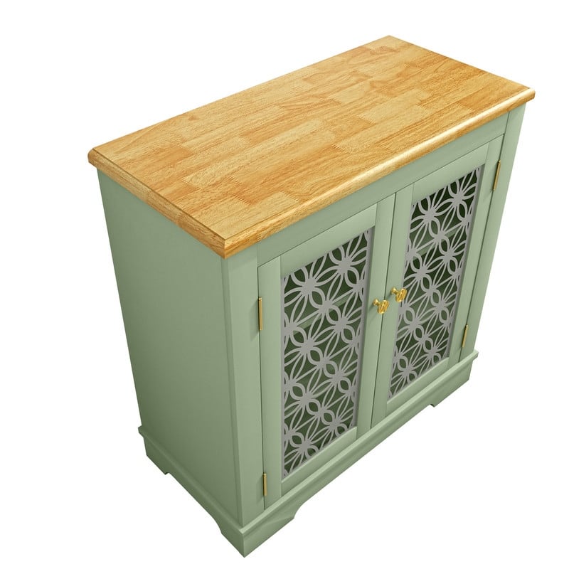 31 in. Rustic Bathroom Bedroom Accent Storage Cabinet