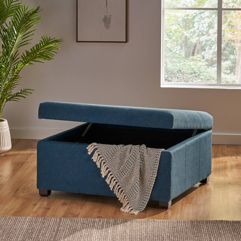 CARLSBAD STORAGE Ottoman Comfortable choice, multiple functions, classic design, and cozy corners