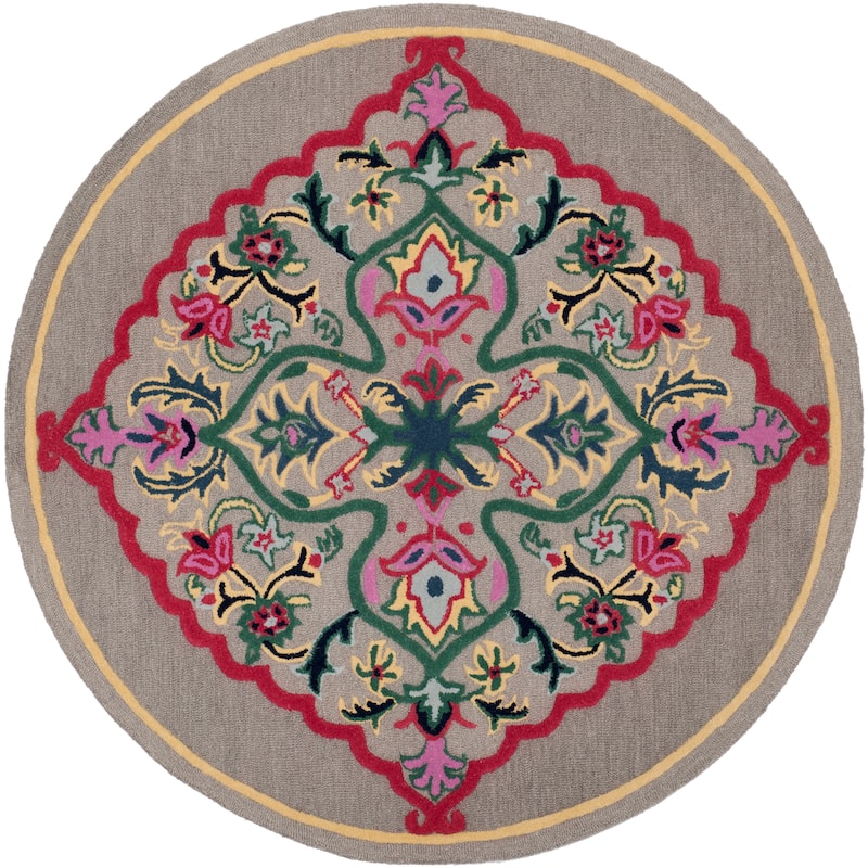 SAFAVIEH Meadow Heidegret Modern Abstract Rug