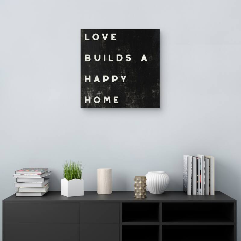 Lovely Home I by Wild Apple Portfolio Canvas Art Print