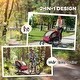 preview thumbnail 12 of 14, Baby Bike Trailer for Kids with 5-Point Safety Harness, Canopy, and Ample Storage, Holds 2 Children, 88 lbs