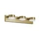 preview thumbnail 1 of 7, AFX EMAV2404LAJUD Emma 3 Light 24" Wide Vanity Light Light Antique Brass