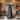 Home Bar Unit, High Round Bar Table with Footrest for Pub, Dining Room, Kitchen - 23.62" L x 23.62" W x 37.4" H