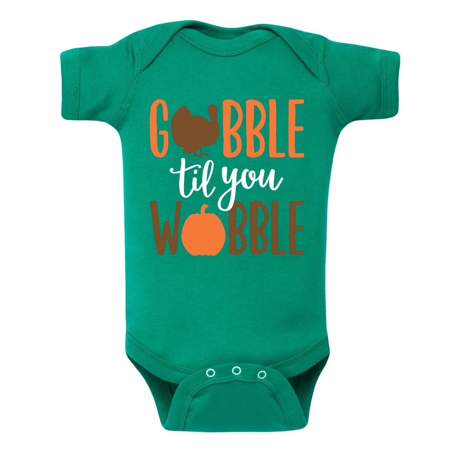 gobble til you wobble baby shirt