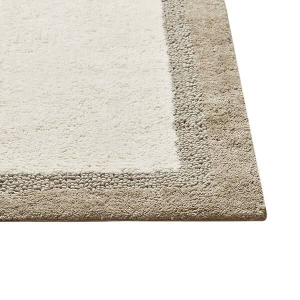 Shop Madison Park Eastridge Taupe Cotton Bath Rug On Sale Overstock 9443872 20x30