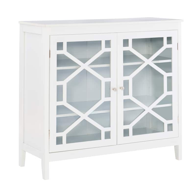 Fetti White Large Cabinet