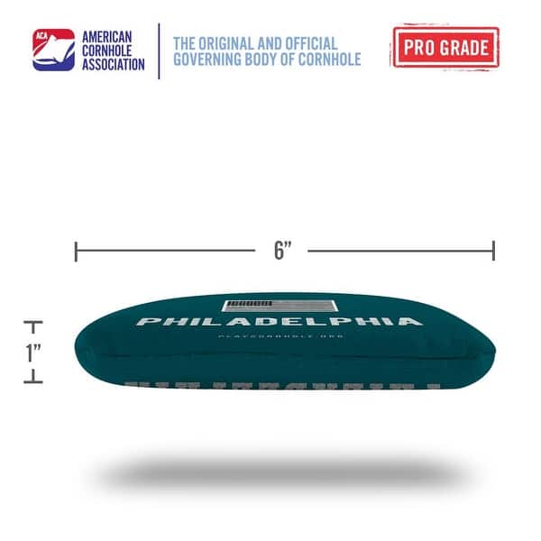 Philadelphia Football Green Dual Sided Cornhole Bags