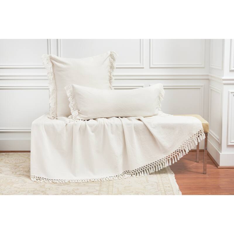 Lavato Enzyme Washed Cotton Decorative Throw Pillow