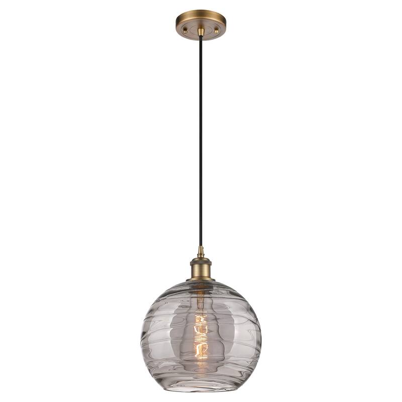 Innovations Lighting 516-1P-12-10 Athens Pendant Athens Deco Swirl 10"