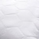 preview thumbnail 11 of 16, 2 Pack Goose Feather Down Pillows with Quilted Cotton Cover - White