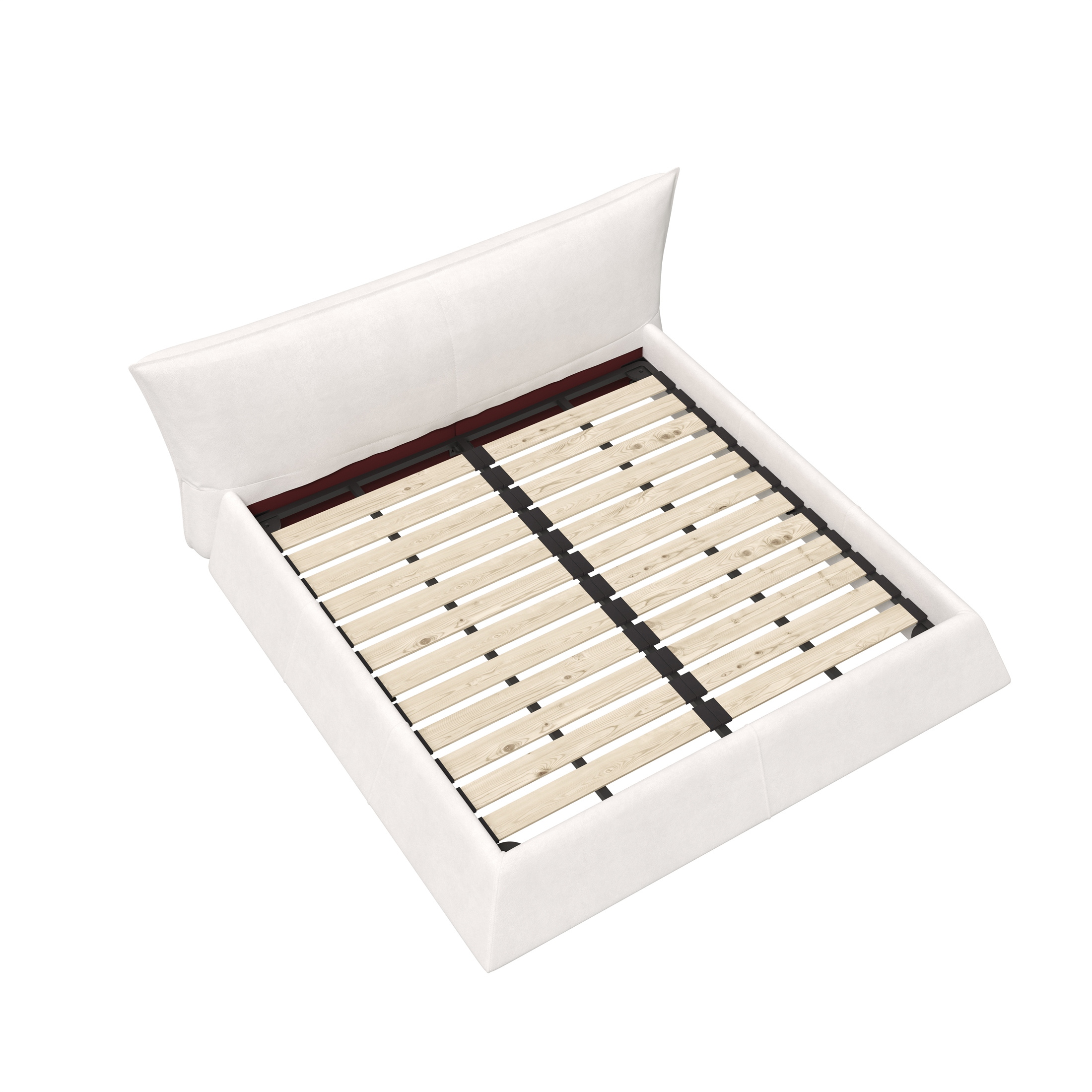 King Size Upholstered Platform Bed