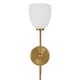 preview thumbnail 4 of 4, Uttermost Trophy 1 Light Brass Sconce - 5.75"W x 18.25"H x 8"D