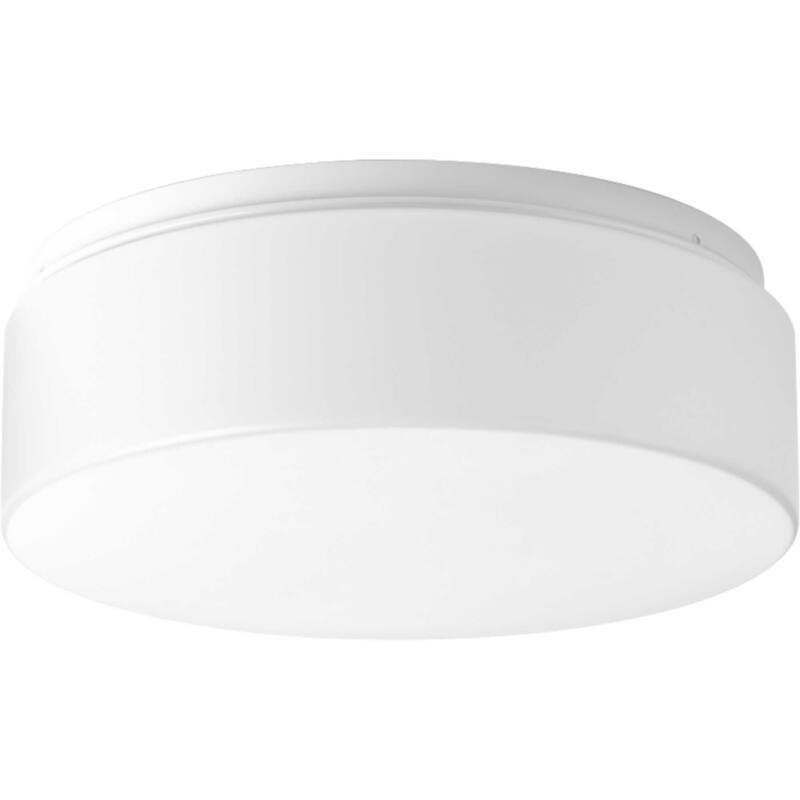 Progress Lighting Drums and Clouds 11" Wide LED Flush Mount Ceiling - White