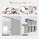 preview thumbnail 3 of 77, GoDear Design 99.99% Blackout & Sheer Natural Woven Adjustable Sliding Panel Track Blinds, Vertical Blinds, 45.8"- 86" W x 96" L