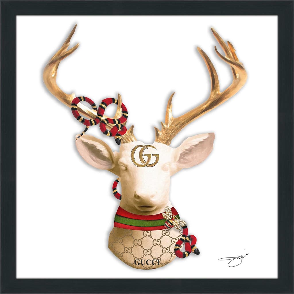"Gucci Deer" by Jodi Print on Acrylic