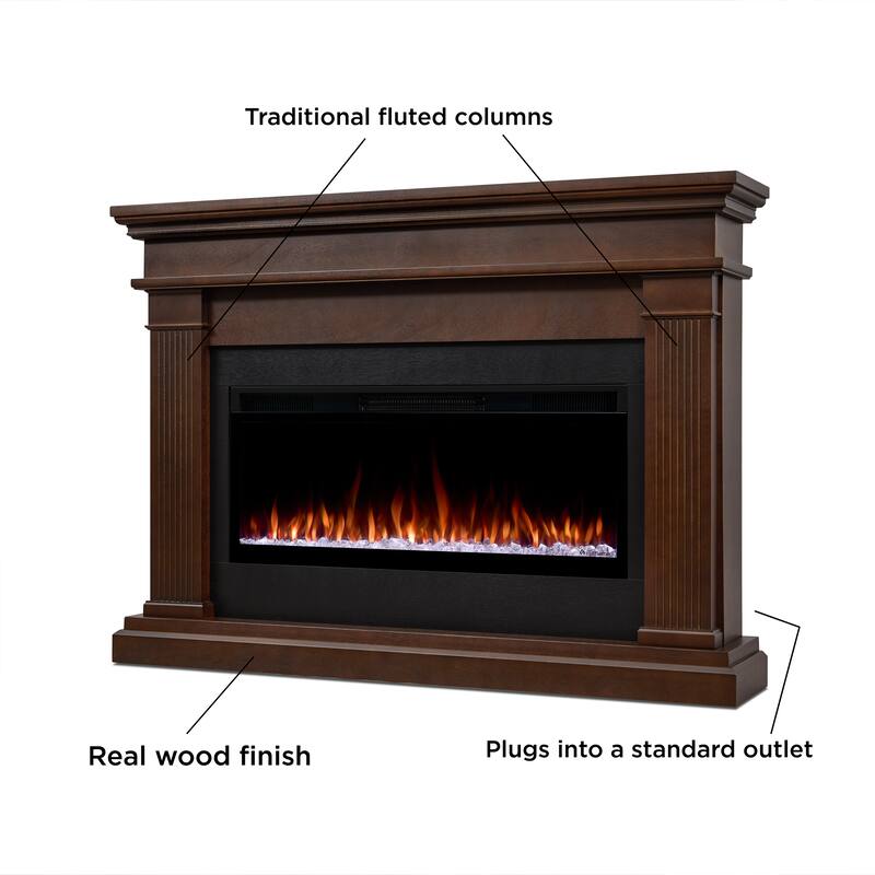 Beau 59" Smart Landscape Electric Fireplace by Real Flame