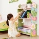 preview thumbnail 3 of 8, Fantasy Fields Kids 3-Tier Bookcase for Girls Bedroom, Playroom Storage Organizer for Toys, Books, Nursery & Kids Furniture