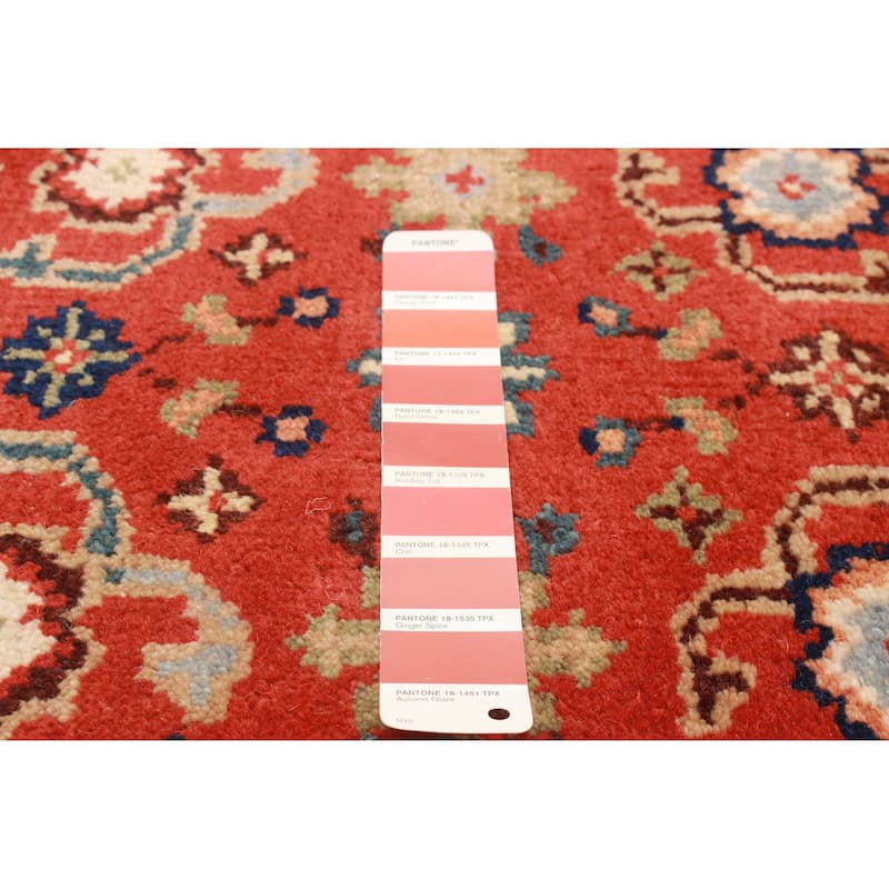 ECARPETGALLERY Hand-knotted Serapi Heritage Red Wool Rug - 2'6 x 11'7