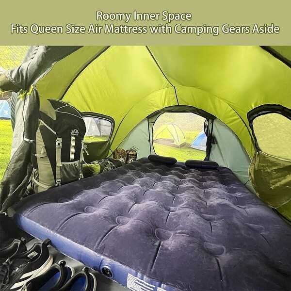 Pop-up Camping Tent，2 Person Tent Waterproof Instant Easy Setup