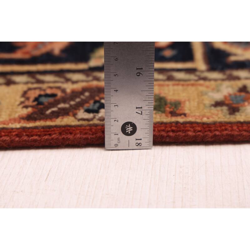 ECARPETGALLERY Hand-knotted Jules Sultane Dark Copper Wool Rug - 7'11 x 10'0