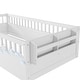 preview thumbnail 6 of 9, Twin Toddler Floor Bed Safety Kids Bed with High Guardrails (19.6 inch), Without Slat Concise Fence Bed for Kids Toddler