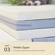 preview thumbnail 6 of 5, Mirabell Play Mat, Cream and Gray, 4 layers (78.7" x 39.4") - cream and gray