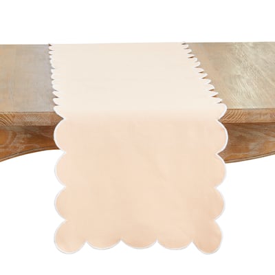 Scalloped Table Runner - 16"x72"