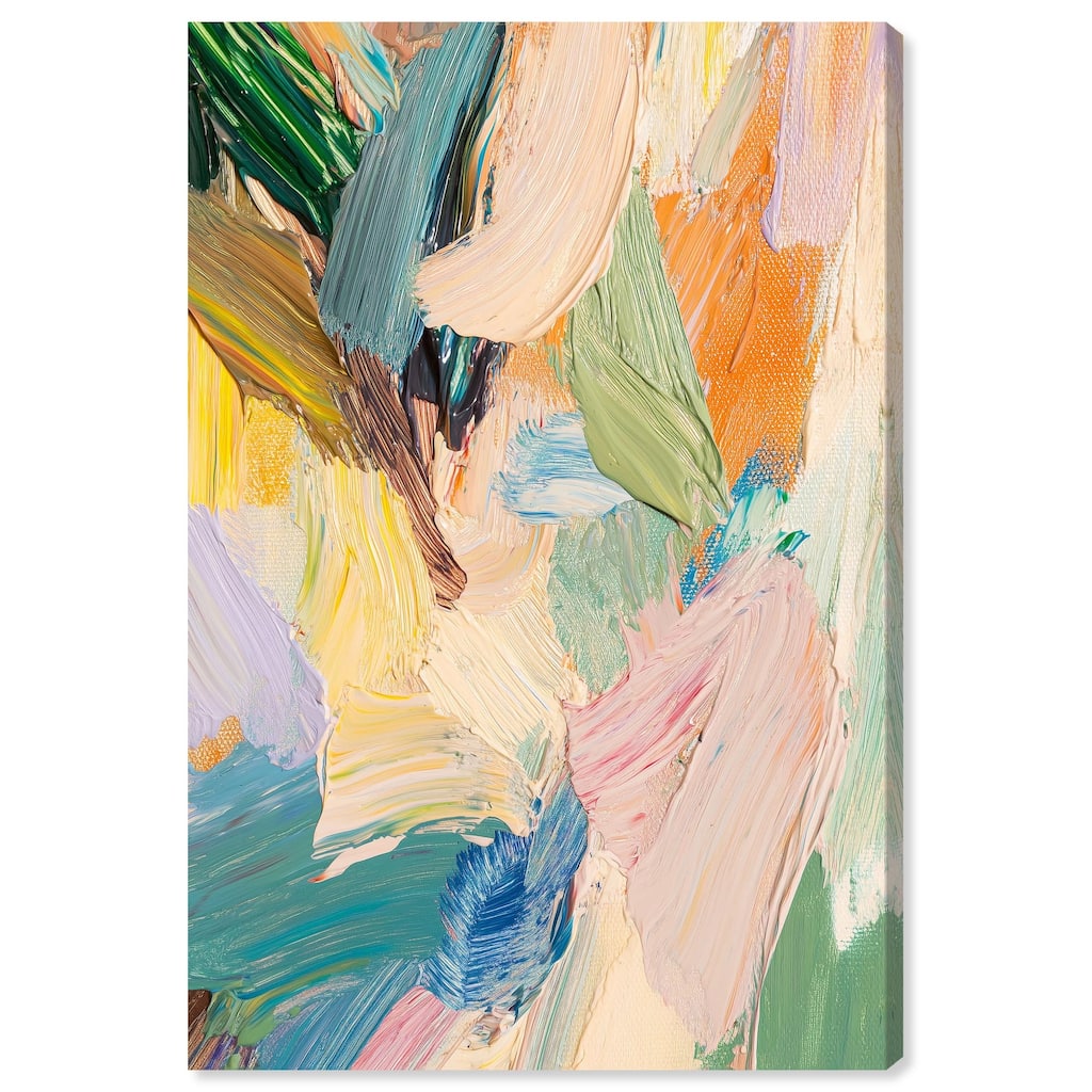 Chromatic Surge I Canvas by Art Remedy, Gallery Wrapped