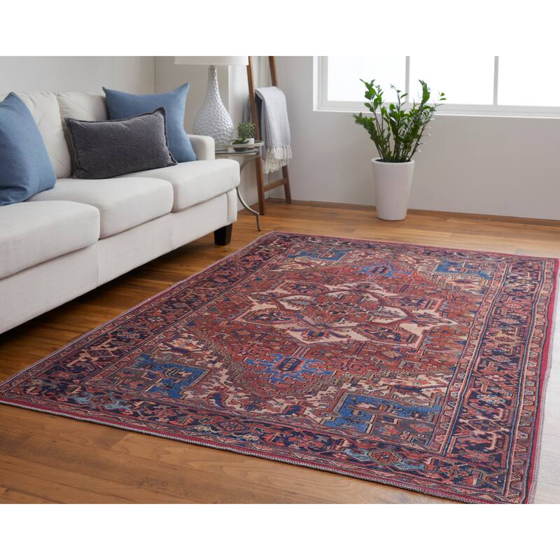 Birchlawn Power Loomed Oriental Area Rug