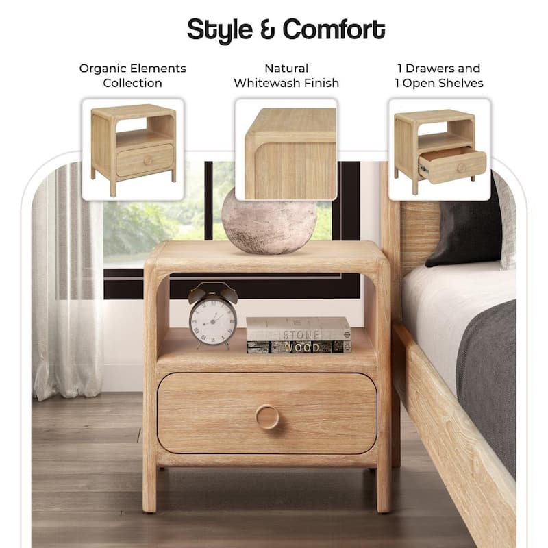 NPD Furniture Hansville Nightstand / Side Table