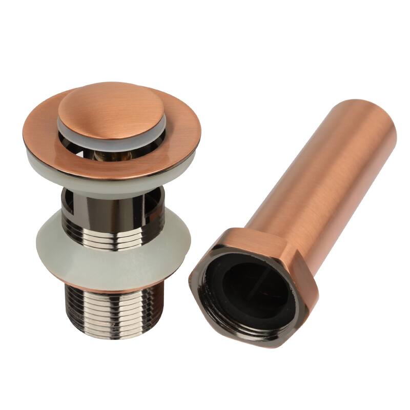 Pop-up Bathroom Sink Drain With Overflow