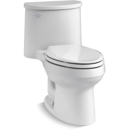 Shop Kohler K 6925 Adair 1 28 Gpf One Piece Elongated Toilet With