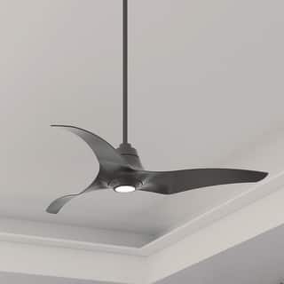 Hunter 60" Arwen Ceiling Fan w/ LED Light Kit, Handheld Remote, Contemporary - ENERGY STAR!